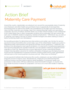 Maternity Care Payment